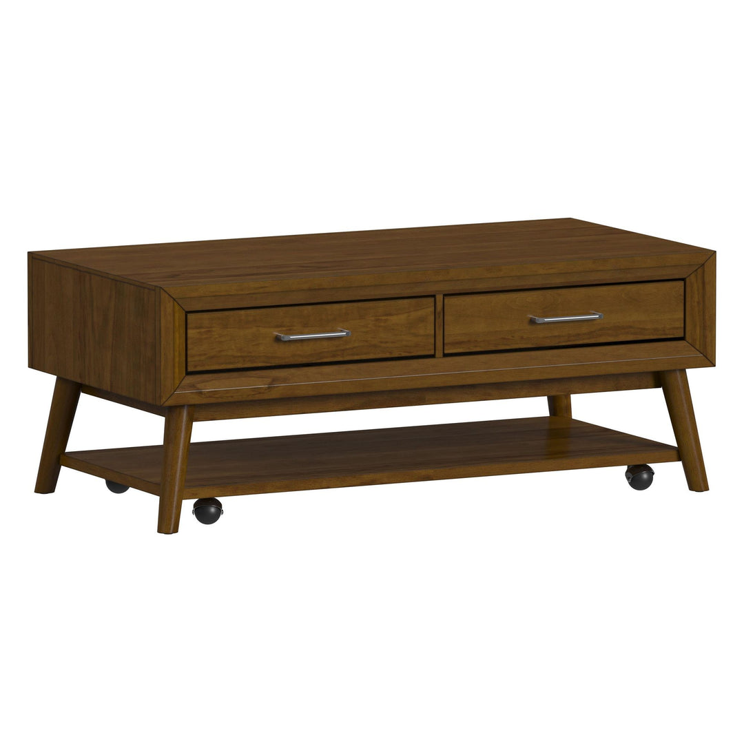 Santa Barbara - 3 Piece Occasional Table Set (Coffee Table &amp; Two End Tables) - Walnut