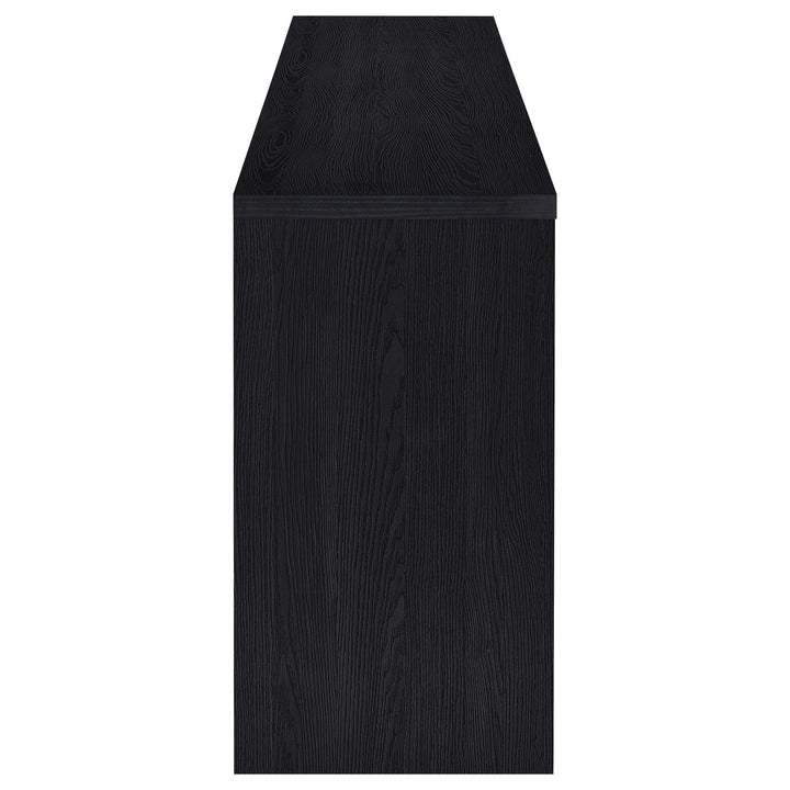 Denison 3-piece Entertainment Center 79-inch TV Stand Black