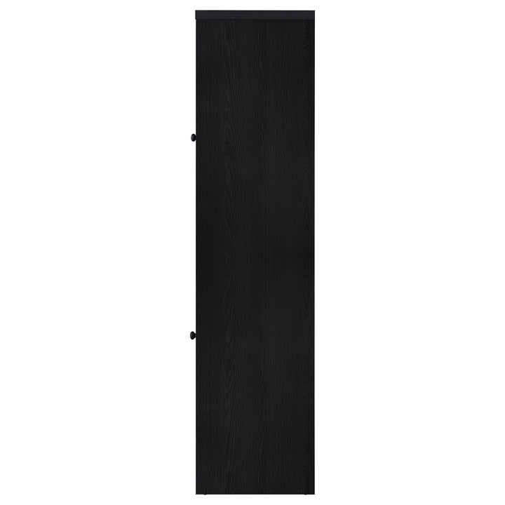 Denison 3-piece Entertainment Center 79-inch TV Stand Black