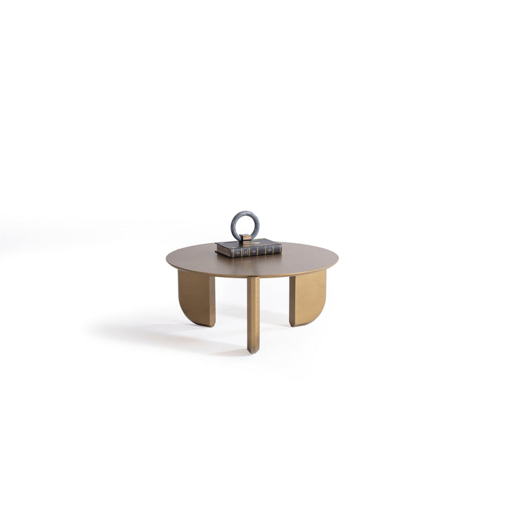 720 Gold 3 Pc Coffee Table Set