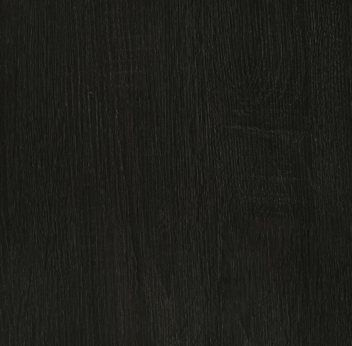 Dacre Round Engineered Wood Top Coffee Table Dark Charcoal