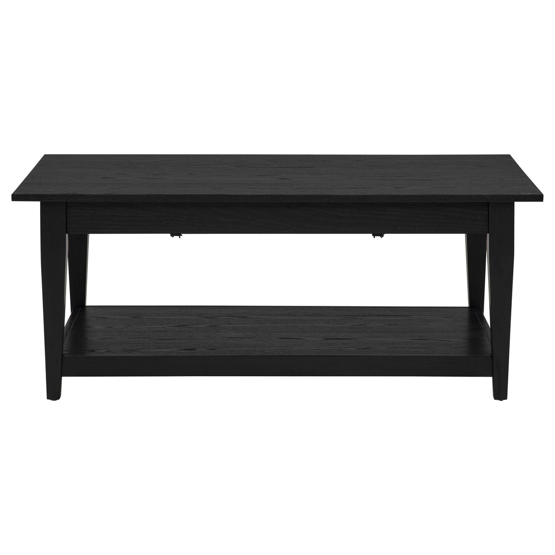 Lindenton Lift-Top Occasional Cocktail Coffee Table Black