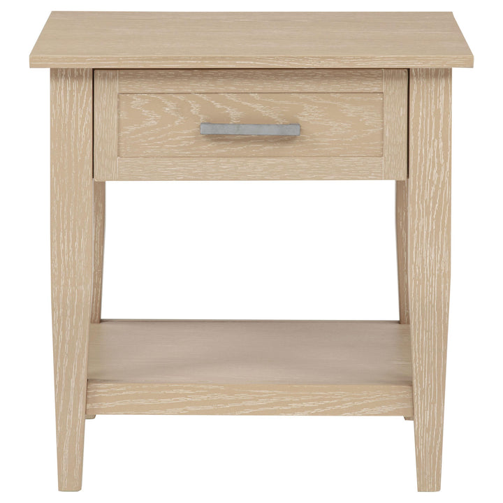 Lindenton 1-drawer Wood Occasional Side End Table Blonde