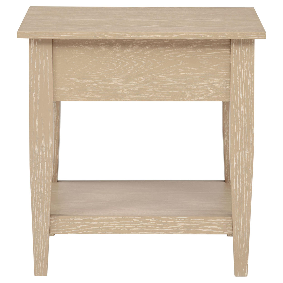 Lindenton 1-drawer Wood Occasional Side End Table Blonde