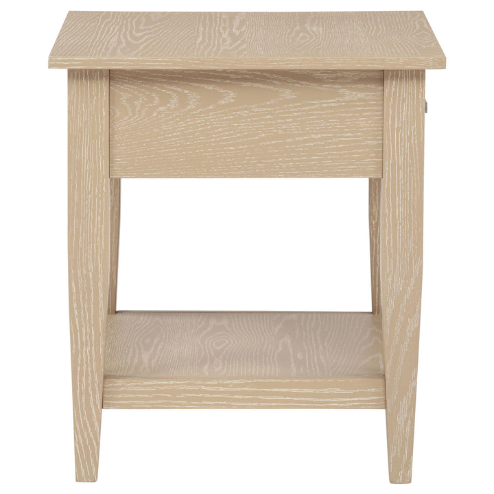 Lindenton 1-drawer Wood Occasional Side End Table Blonde