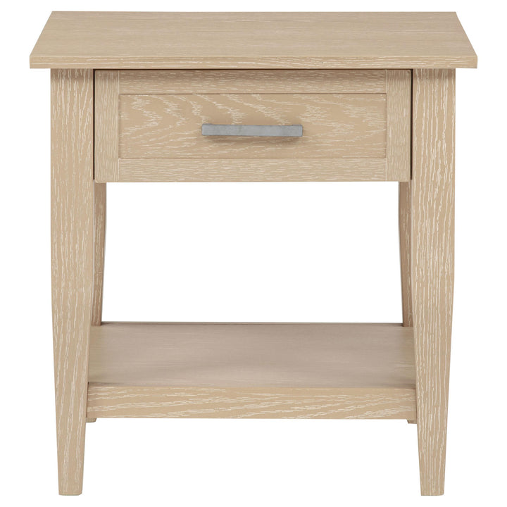 Lindenton 2-piece Wood Lift-Top Coffee and End Table Set Blonde