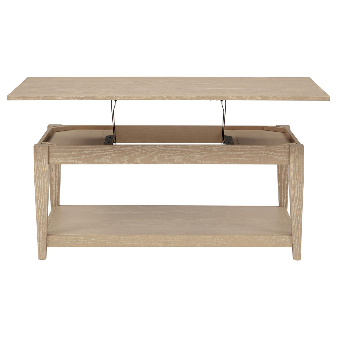 Lindenton Lift-Top Occasional Cocktail Coffee Table Blonde