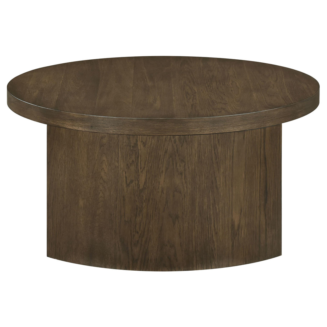 Sweeney 2-piece Coffee and End Occasional Table Set Dark Walnut