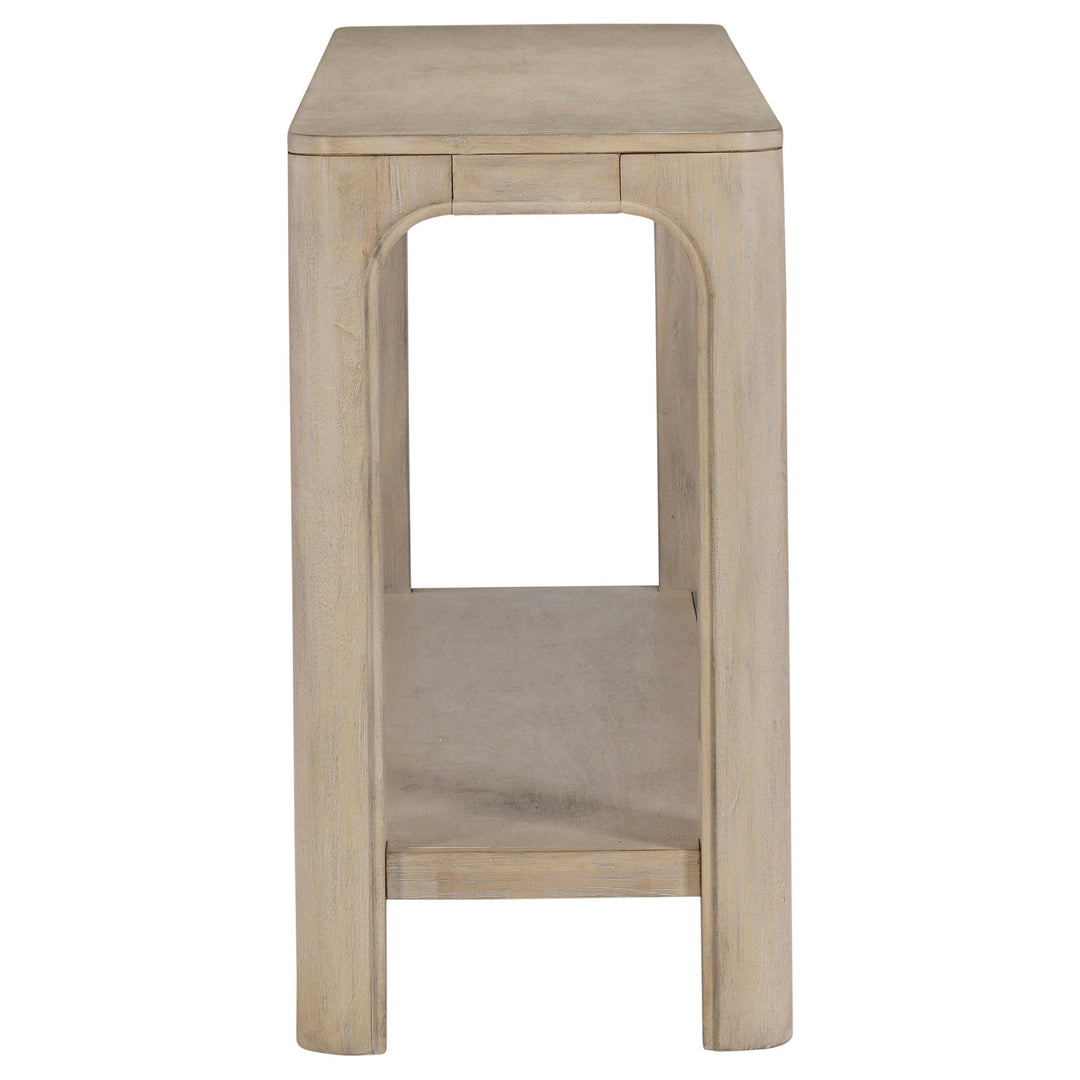 Solano 64-inch Entryway Console Sofa Table Weathered Mango