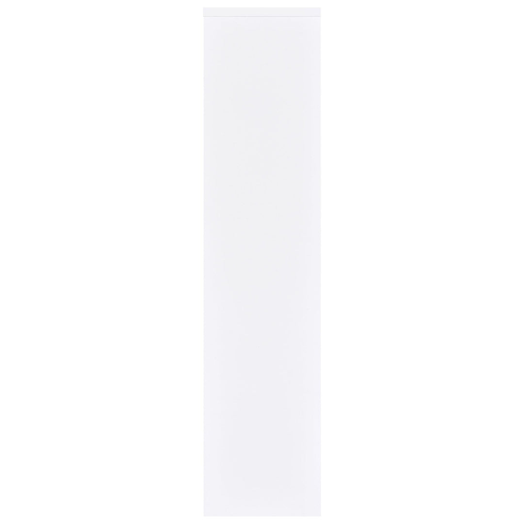 Laughlin 4-shelf Engineered Wood Media Tower White