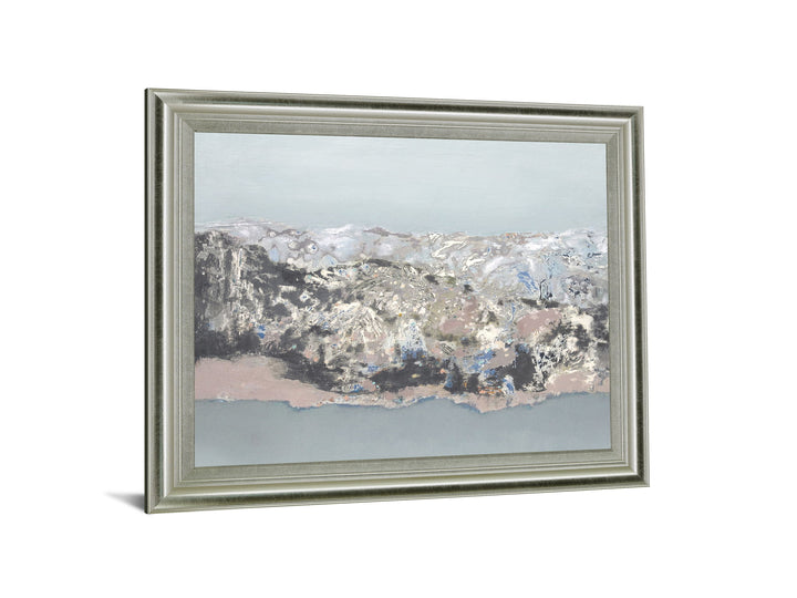 Frosted Divide - 28" x 34" Framed Wall Art