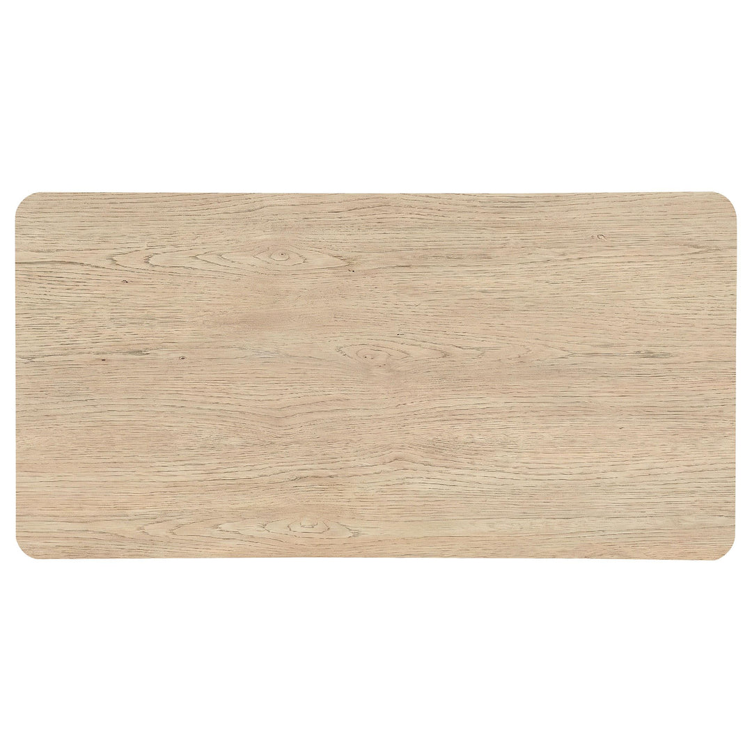 Marcelo 2-piece Coffee Table Set with Storage Light Elm