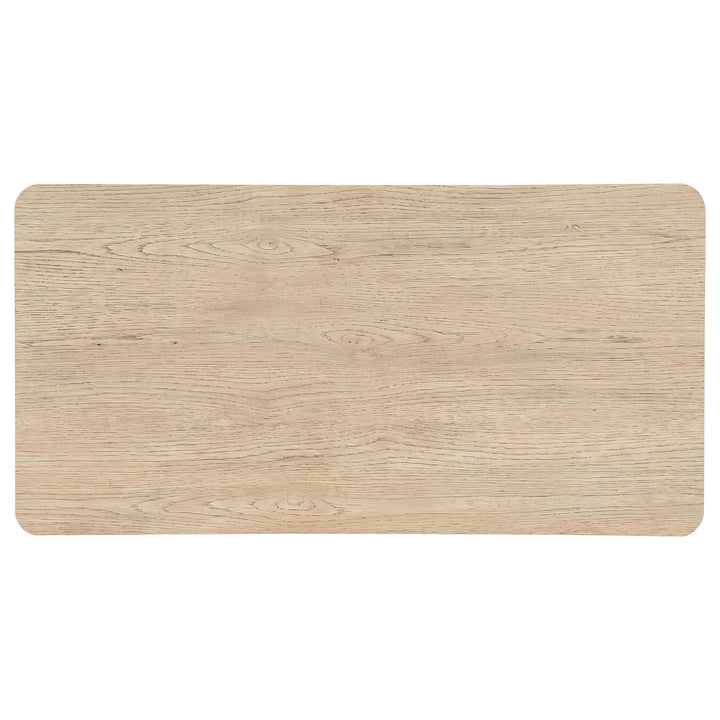 Marcelo 2-piece Coffee Table Set with Storage Light Elm