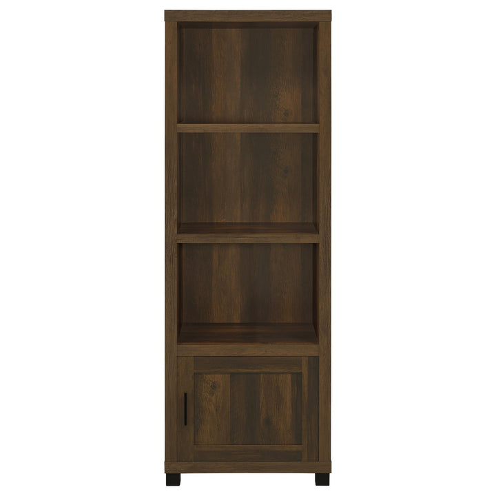 Sachin 3-piece 79-inch TV Entertainment Center Dark Pine