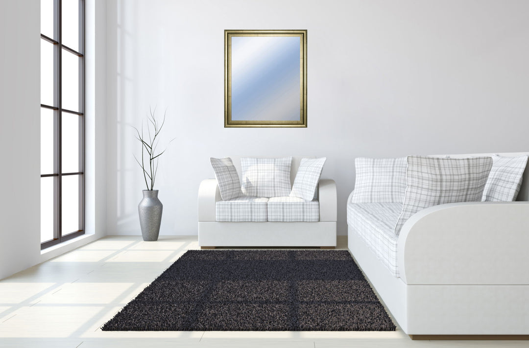 34x40 Decorative Framed Wall Mirror By Classy Art Promotional Mirror Frame 
