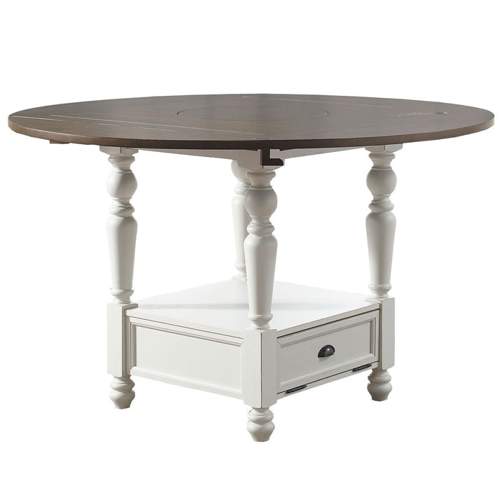 Joanna - Round Counter Height Table - Dark Brown