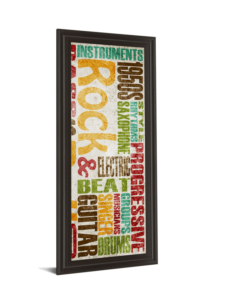 Rock &amp; Roll By Sd Graphics Studio - Green