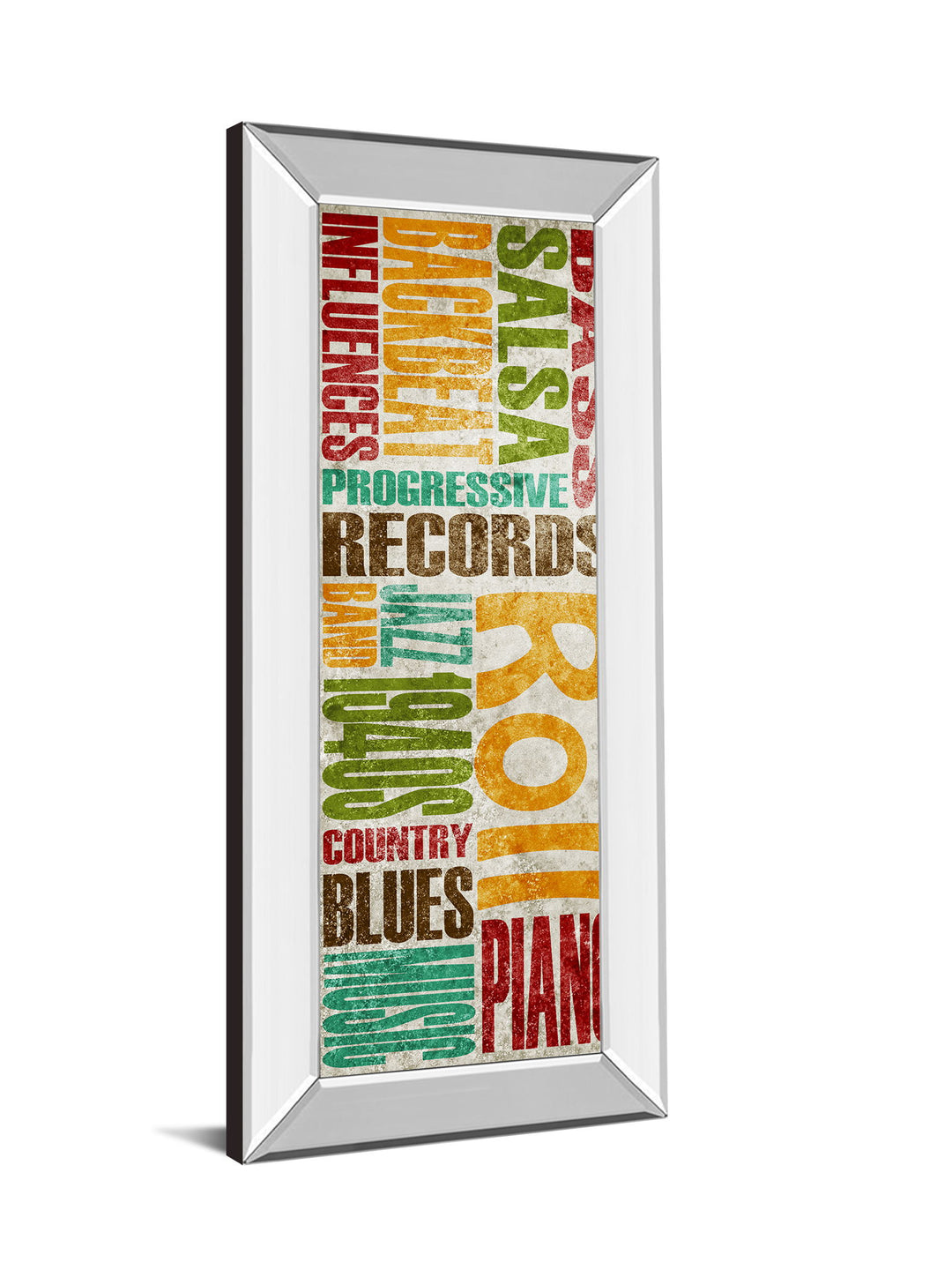 Rock &amp; Roll By Sd Graphics Studio - Print Wall Art - Orange
