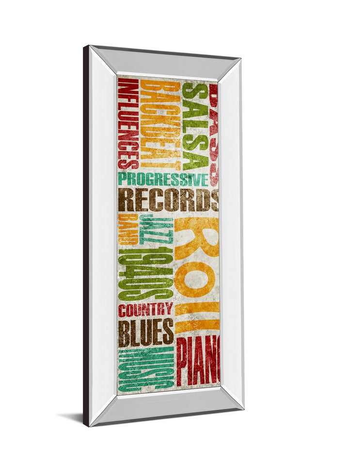 Rock &amp; Roll By Sd Graphics Studio - Print Wall Art - Orange