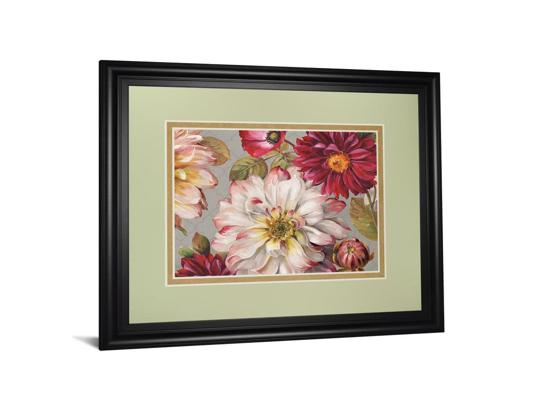 Classically By Lisa Audit - Framed Print Wall Art - Red