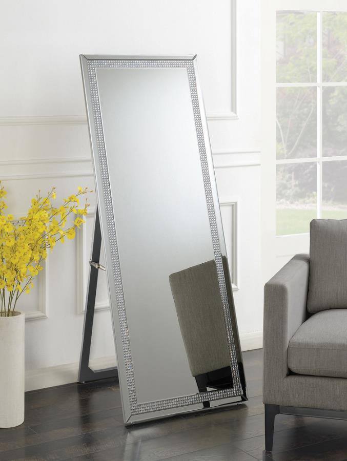 Giddish - Full Length Standing Mirror - Silver