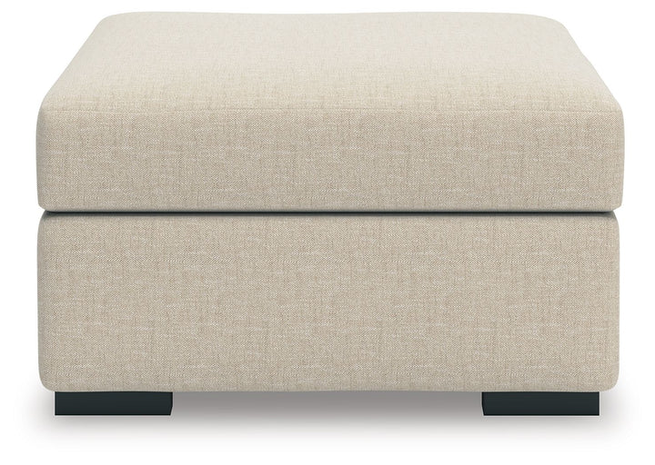 LadyMae - Twill - Oversized Accent Ottoman