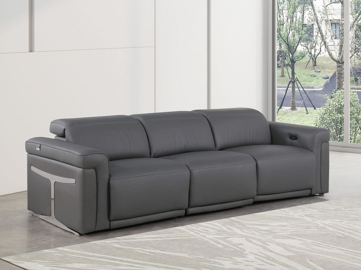 1126 - 3-Piece Modular Power Reclining Sofa In With 2 Power Recliners & Power Headrests