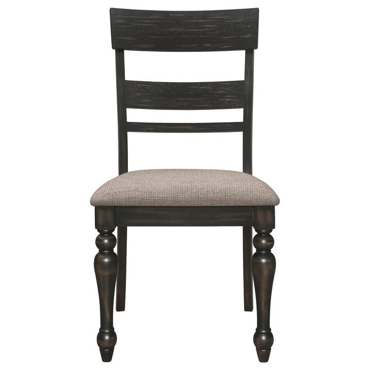 Bridget - Wood Dining Side Chair (Set of 2) - Charcoal