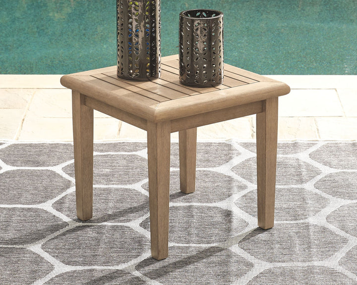 Gerianne - Brown - Square End Table