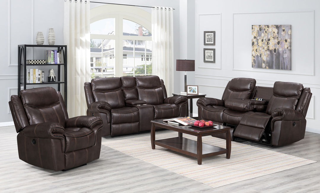 Boulder - Glider Recliner - Brown