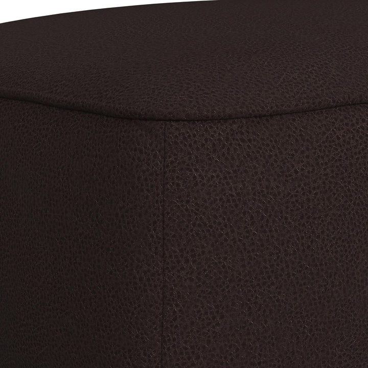 Destiny - Ottoman With Wood Base