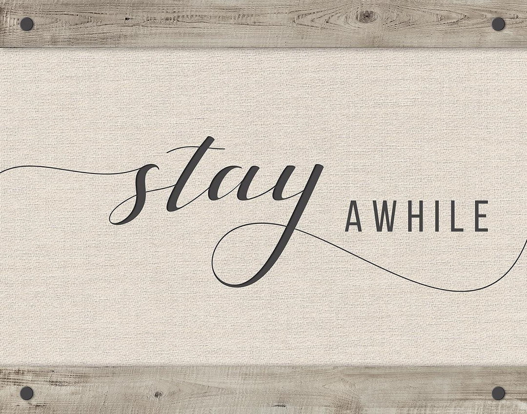 Stay Awhile By Amanda Murray (Small) - Pearl Silver