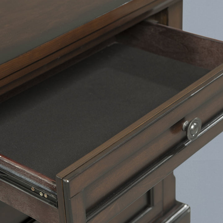 Kingston - Nightstand With Power - Walnut