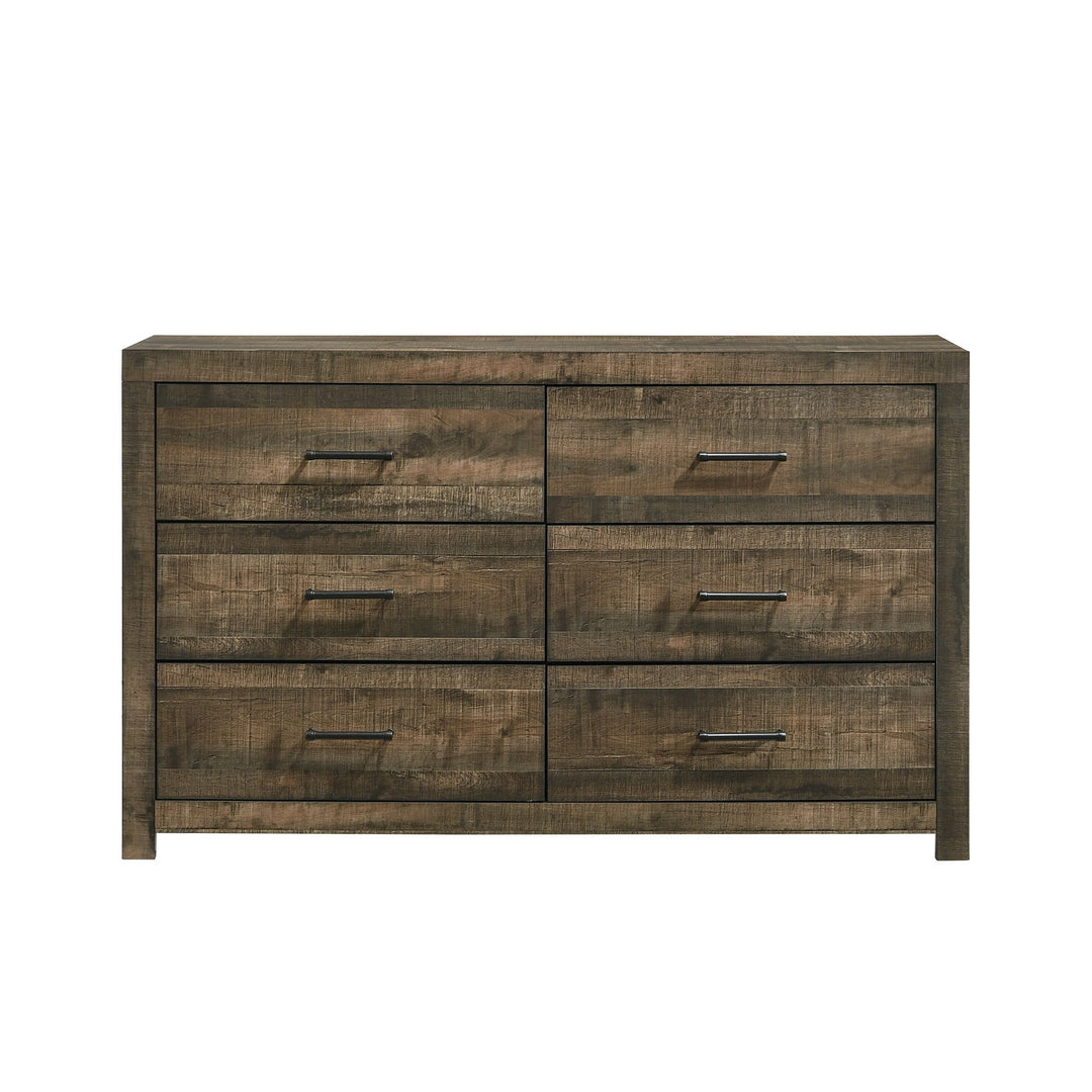 Bailey - 6-Drawer Dresser - Walnut