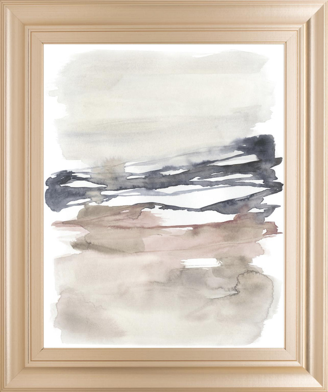22x26 Tiered Horizon Line I By Jennifer Goldberger - Beige