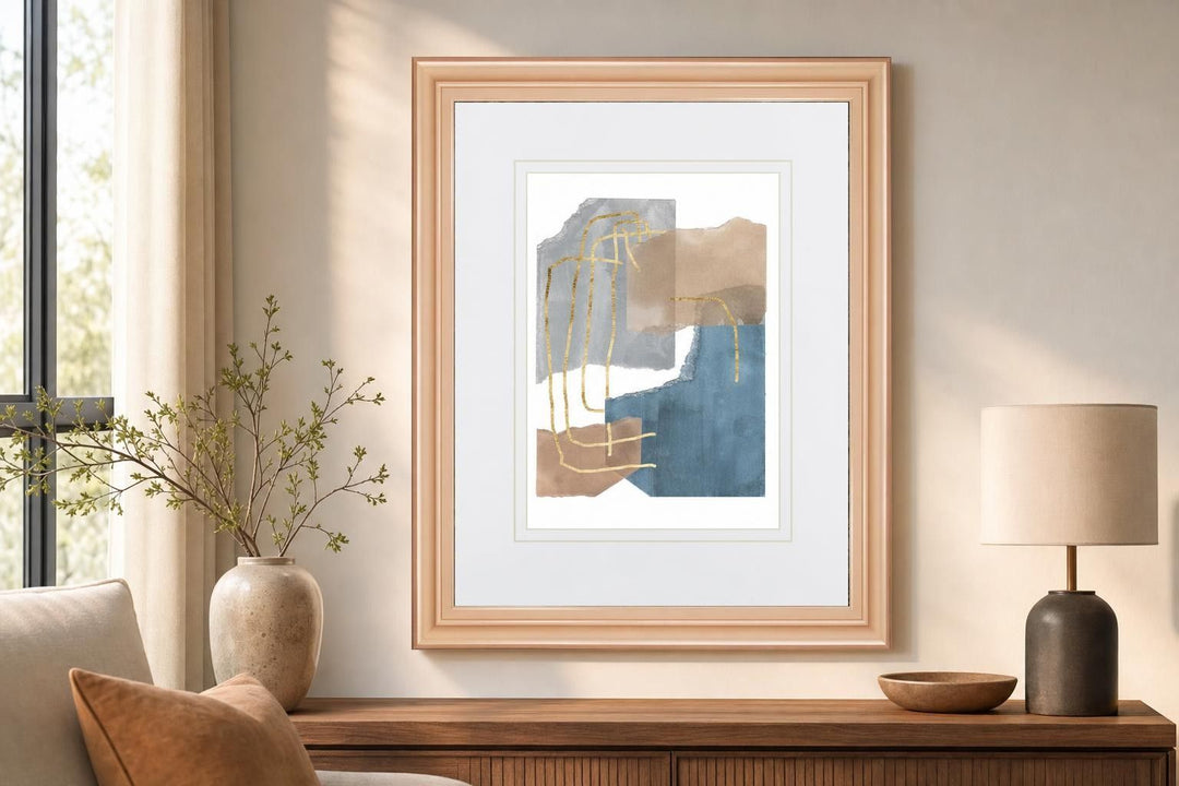 Matter Dissolving II By Melissa Wang - Light Blue