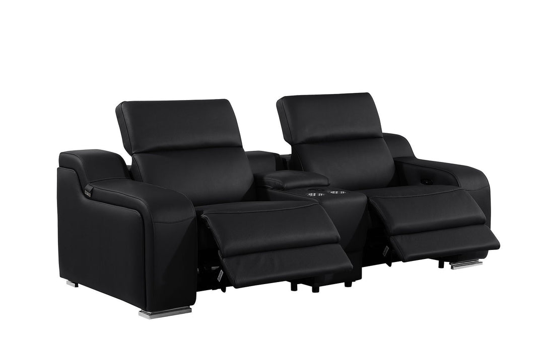 1116 - 7-Piece Modular Power Reclining Sofa, Loveseat &amp; Chair Set In With 5 Power Recliners &amp; Power Headrests