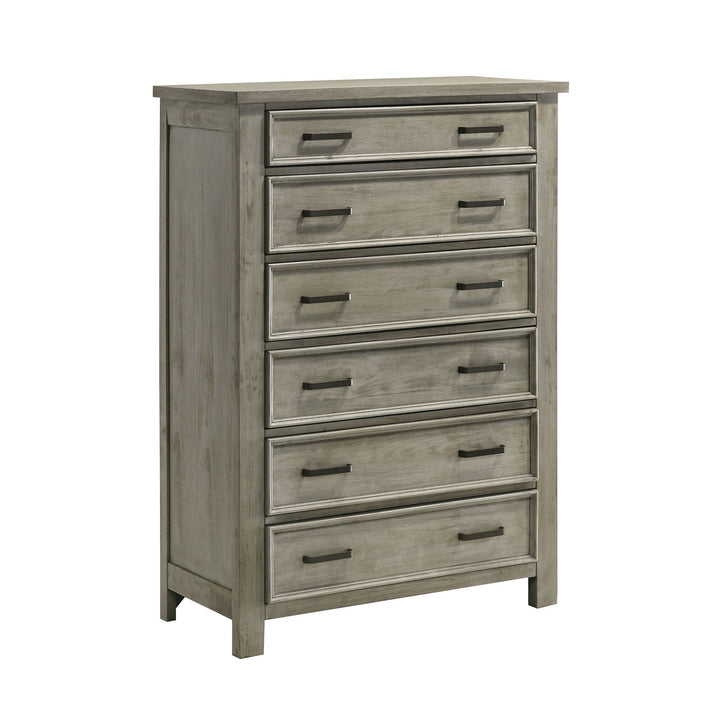 Sullivan - 6-Drawer Chest - Drift Grey