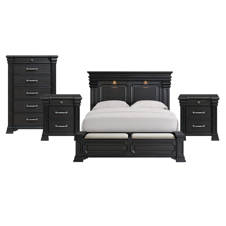 Kings Court - Storage Bedroom Set