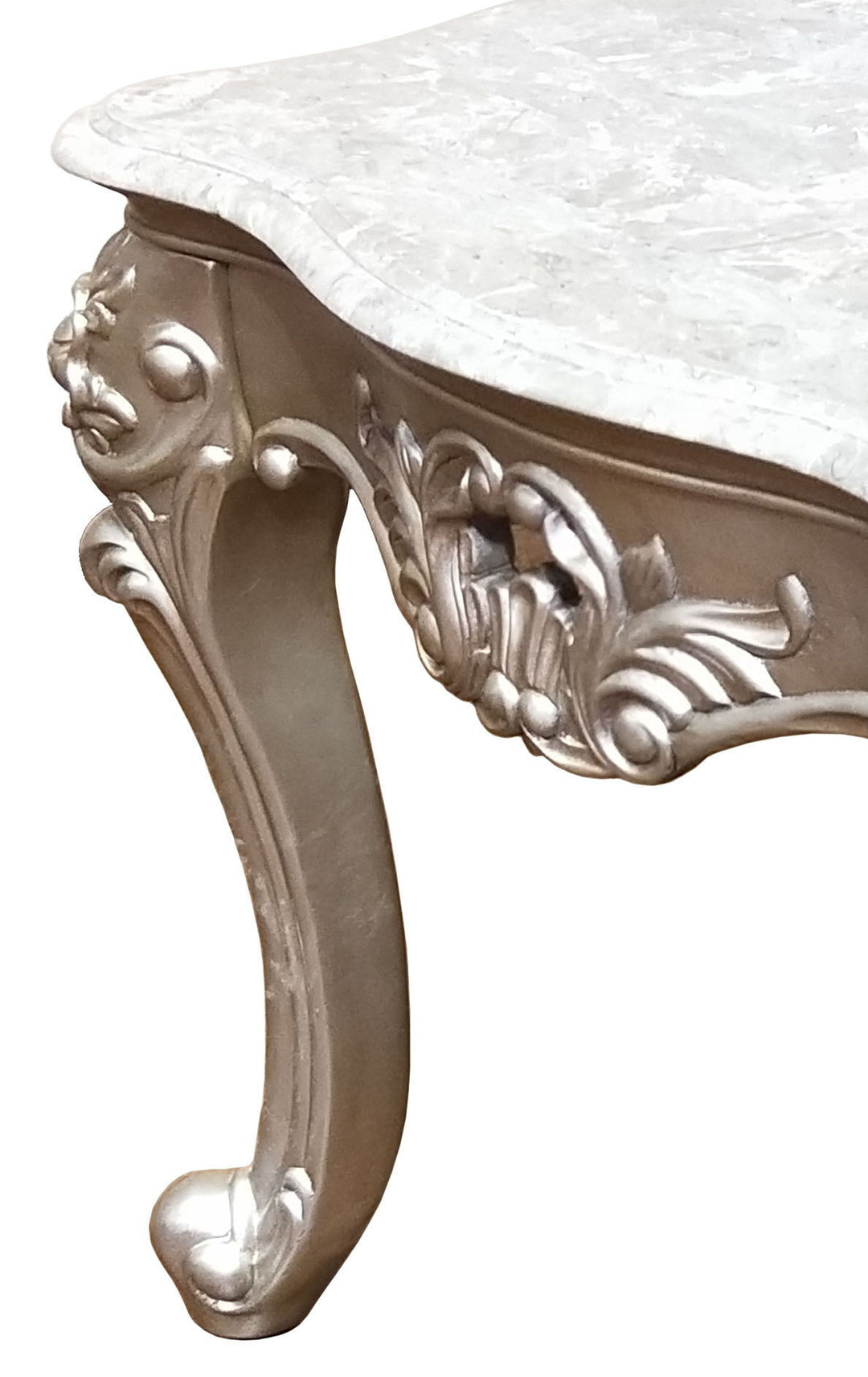 Ariel - End Table - Silver