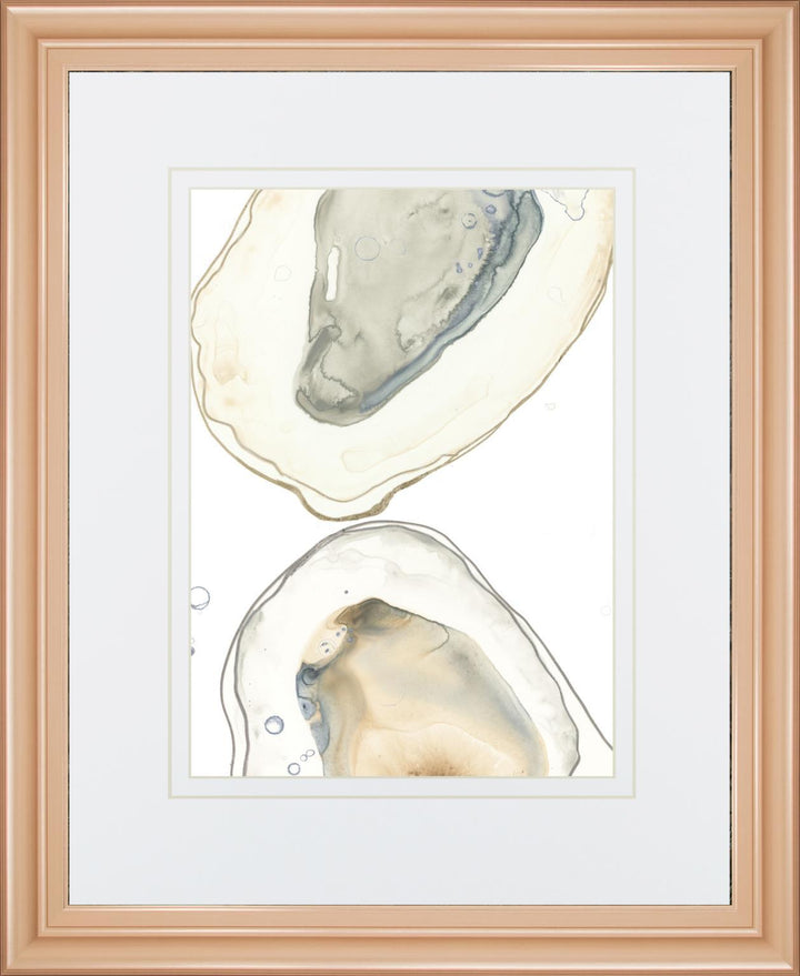 Ocean Oysters II By June Erica Vess - Gray