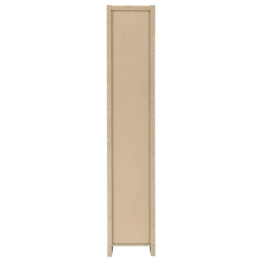 Eliam 71-inch 8-shelf Bookcase Cappuccino