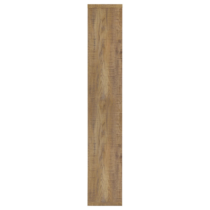 Theo 71-inch 6-shelf Bookshelf Mango