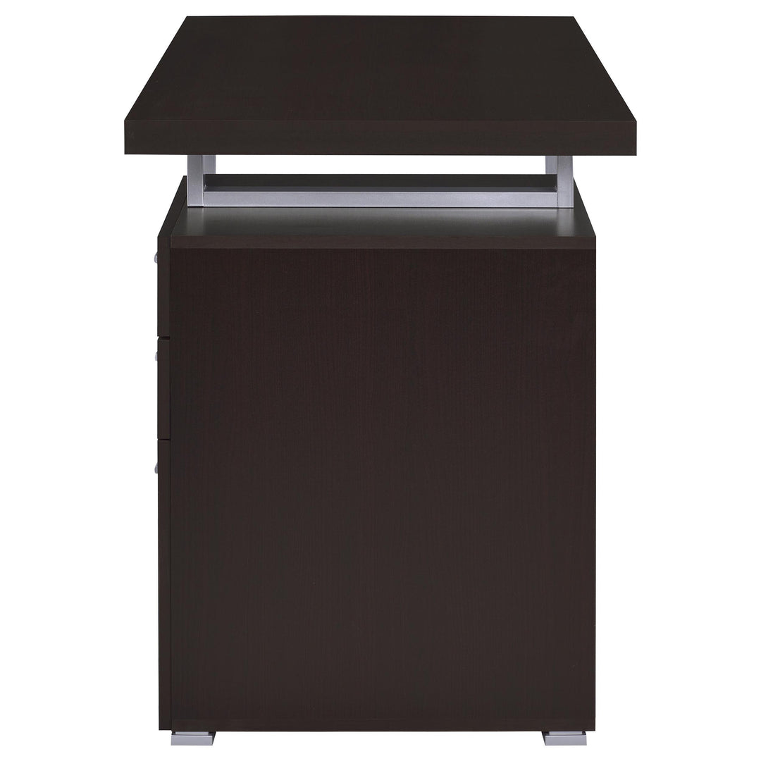 Brennan 47-inch 3-drawer Office Computer Desk Cappuccino