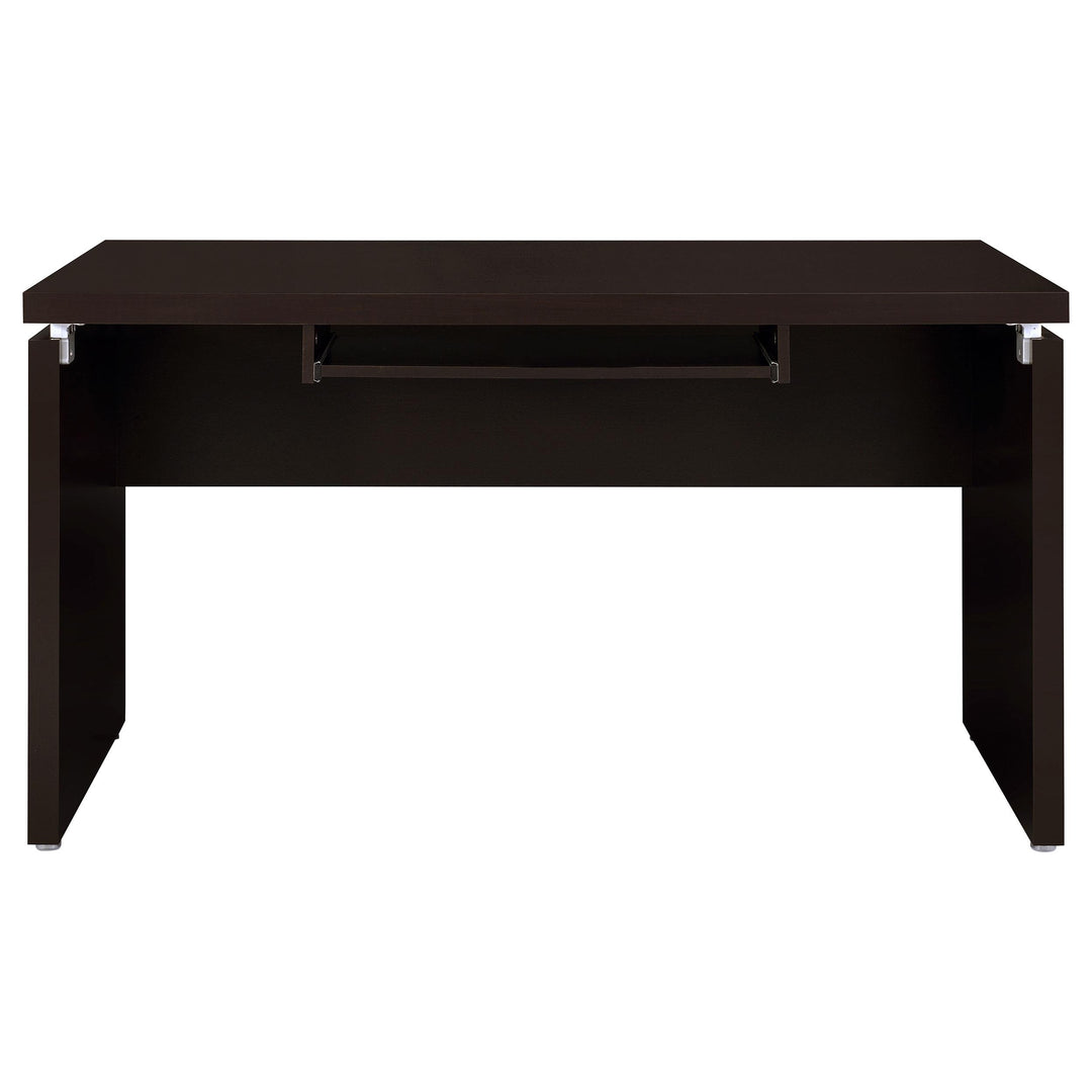 Skylar 83-inch L-Shaped Office Computer Desk Cappuccino