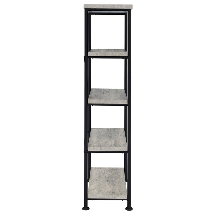 Analiese 63-inch 4-shelf Bookshelf Grey Driftwood
