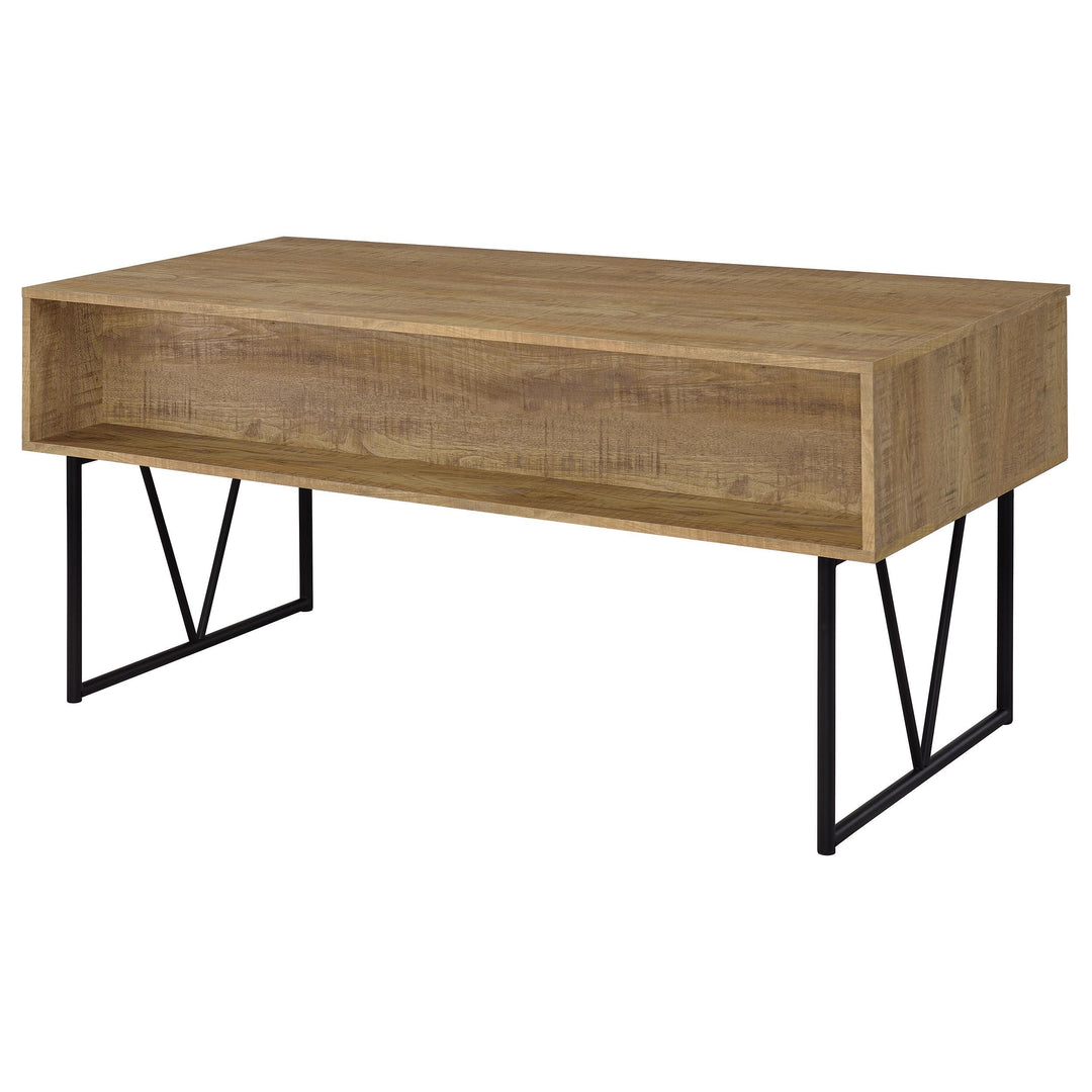 Analiese 63-inch 4-drawer Writing Desk Mango