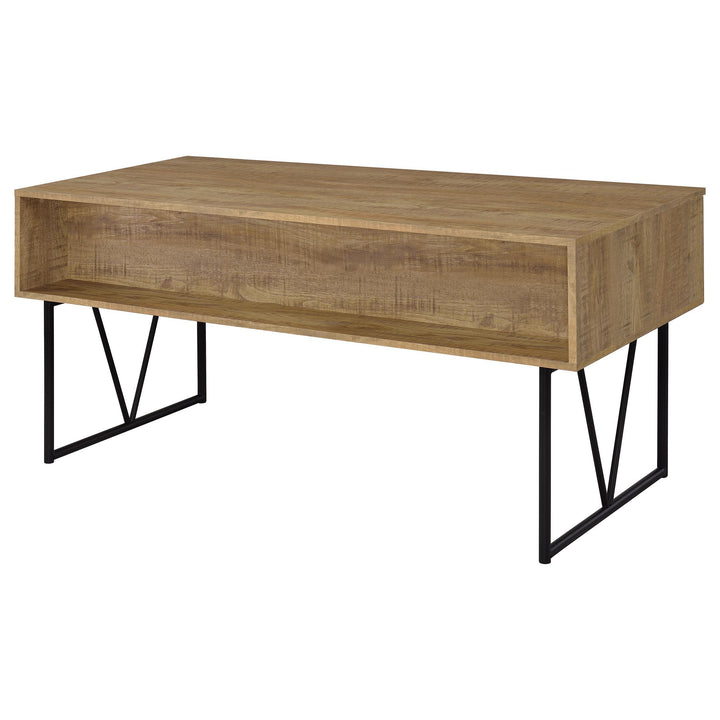 Analiese 63-inch 4-drawer Writing Desk Mango