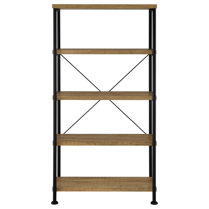 Analiese 63-inch 4-shelf Bookshelf Mango