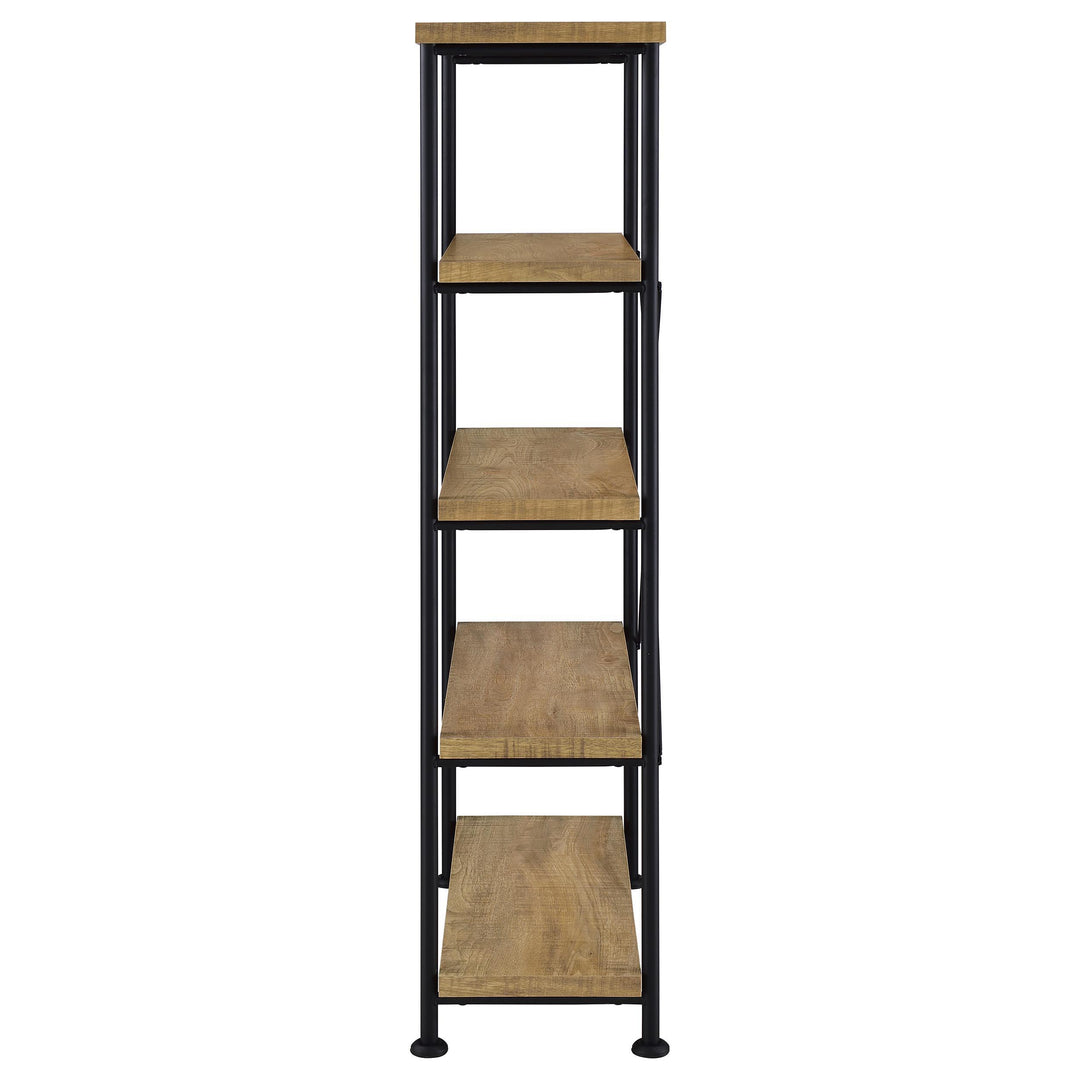 Analiese 63-inch 4-shelf Bookshelf Mango